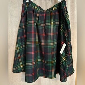 ModCloth Plaid Skirt